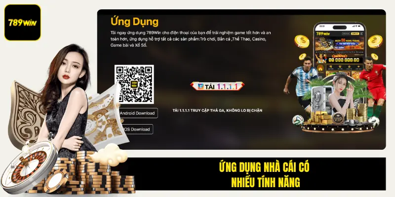 Nhiều tính năng đặc sắc tại 789. win
